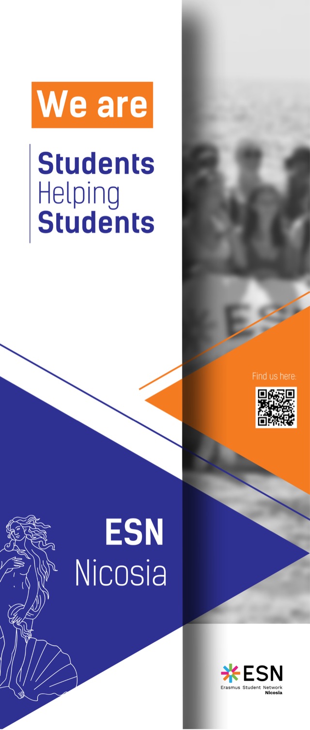 ESN Nicosia roll-up banner