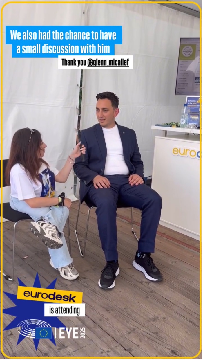 Interview with Glenn Micallef Instagram Story