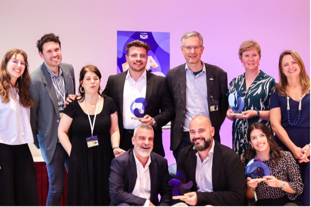 Eurodesk Network Prize, winners group photo