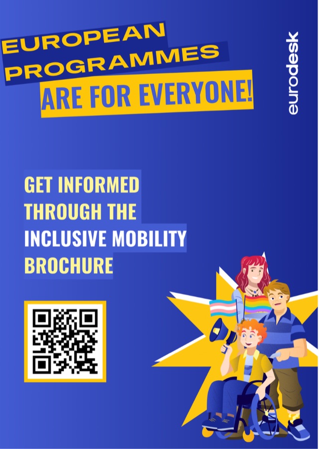 European Programmes are for Everyone, inclusive mobility brochure