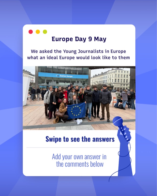 Europe Day 9 May — Young Journalists